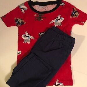 Carter (new)red “bam” T-shirt,pants navy carters , 3T